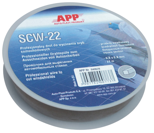 Corde à piano en fil carré 22m