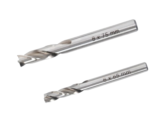 Foret en cobalt et en acier 6mmX65mm