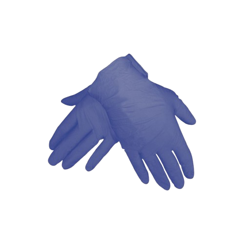 Gant résistant au diluant bleu foncer