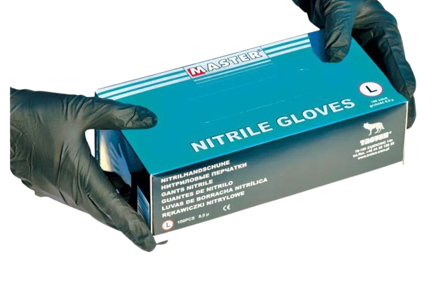 Gant nitrile noir