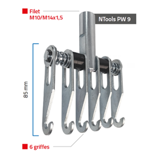 Griffe pour tire clou