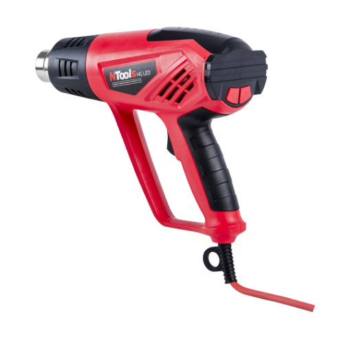 Pistolet a air chaud avec controle de la temperature et affichage