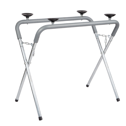 Support pièces et pare brise avec caoutchouc