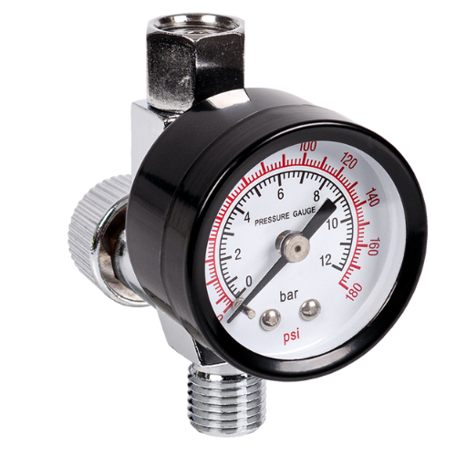 Régulateur d'air avec manomètre