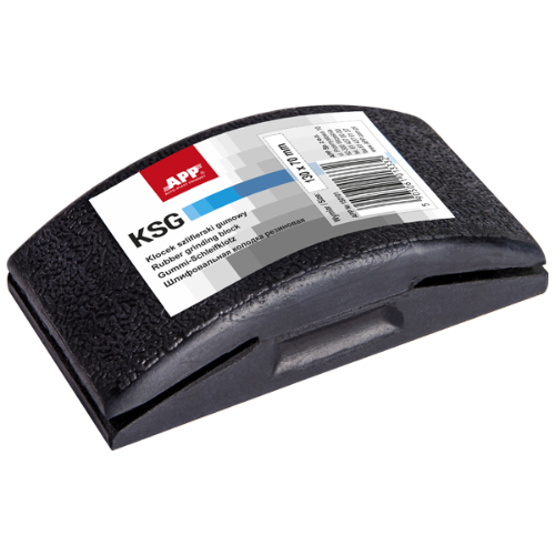 Cale en caoutchouc noir 130x170mm