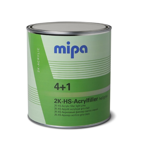 Apprêt gris foncer 4+1 3L mipa