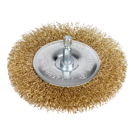 Brosse metallique plate d100 mm