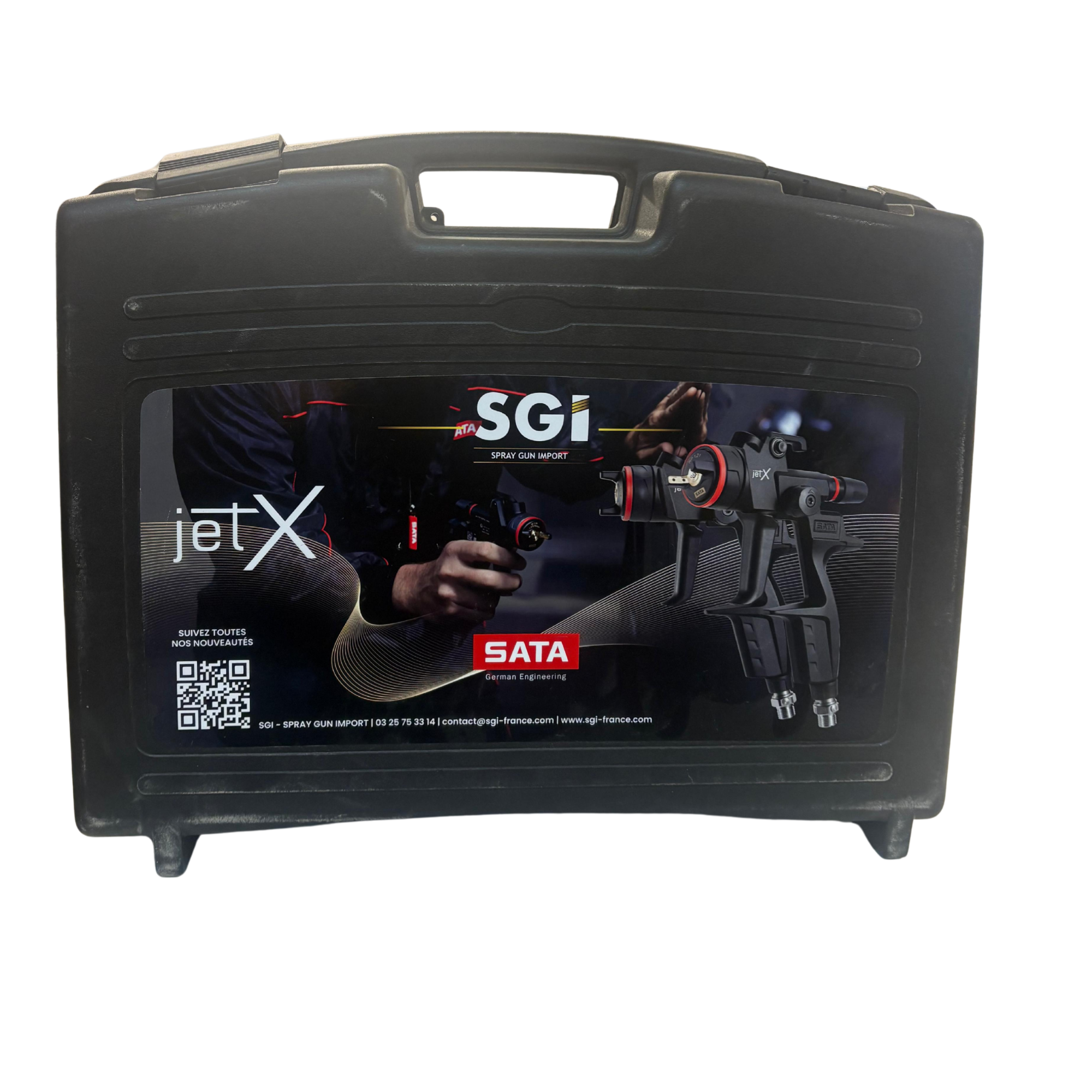 Pack valise SGI 2 pistolets jet X digital ready SATA
