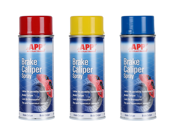 Bombe peinture bd pour étrier de frein